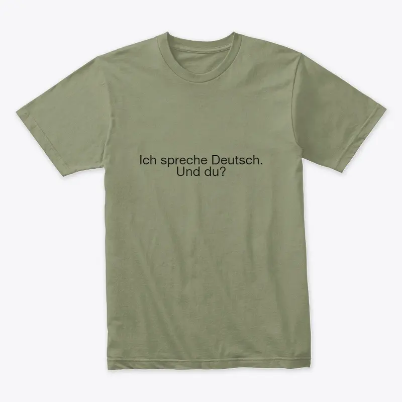 60 Years T-Shirt Ich spreche Deutsch...